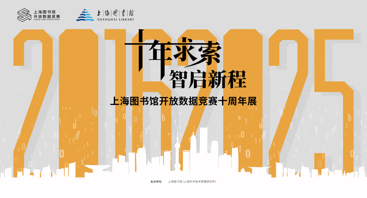 十周年展览横幅