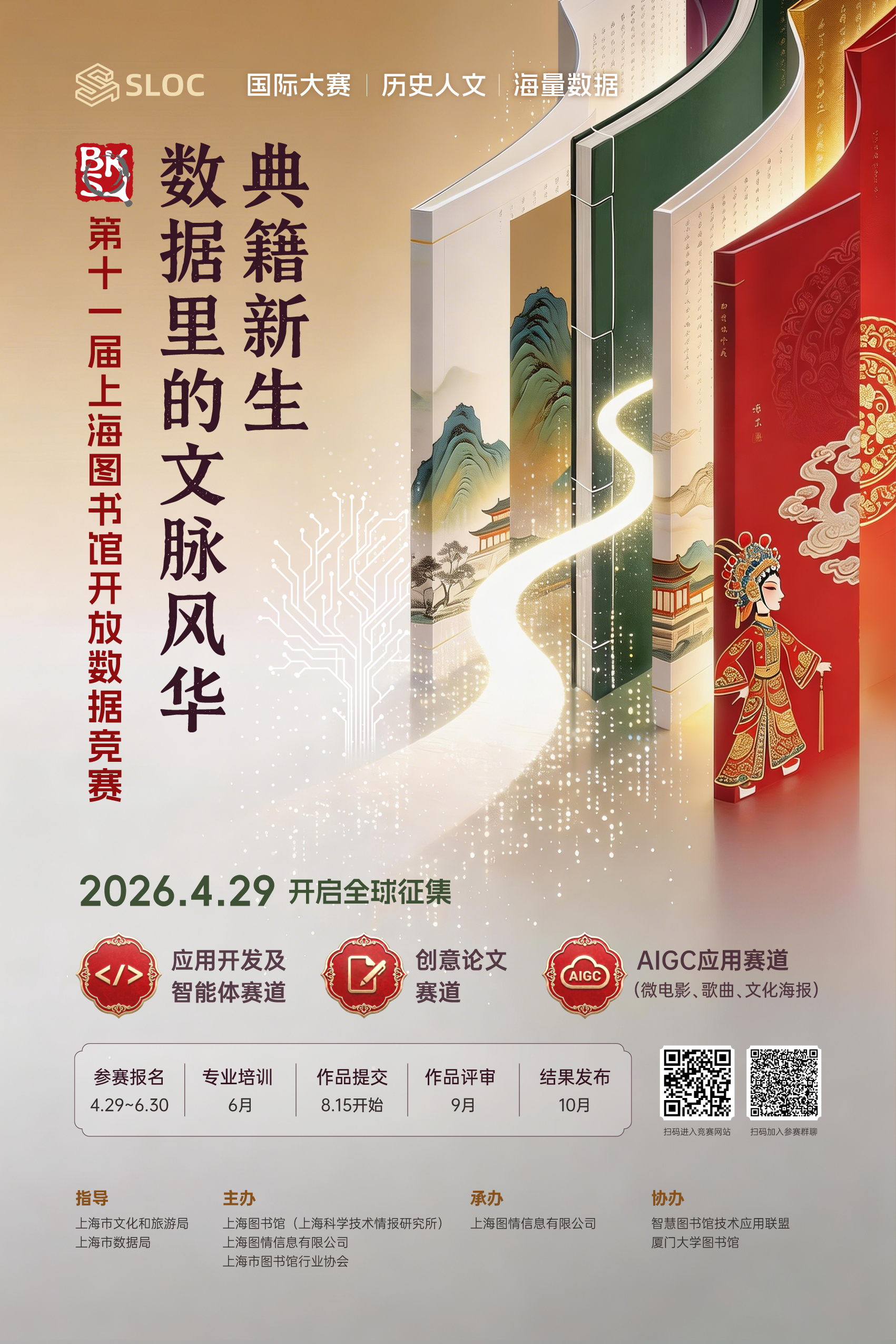 第十一届上海图书馆开放数据竞赛公告